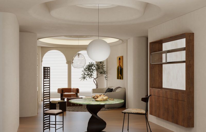 侘寂与现代的灵魂共振踏入这个空间，像误闯进一座流动的艺术展馆 - 家居知识