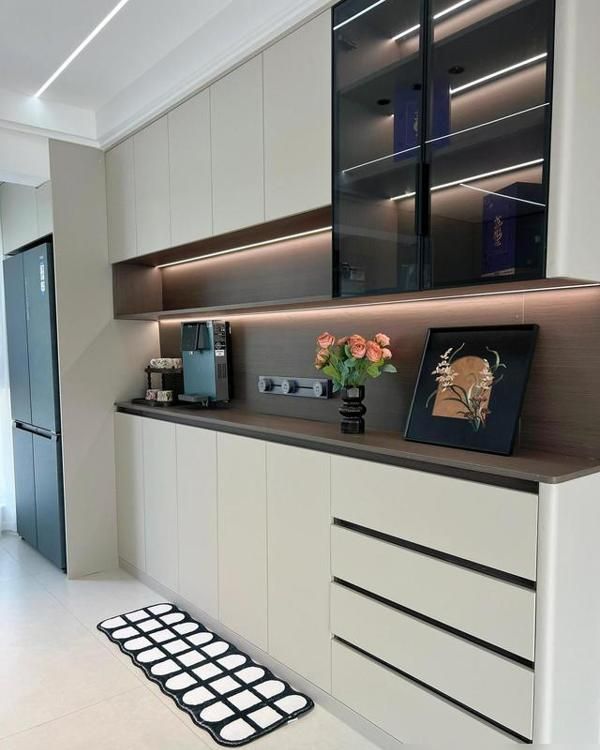 神仙木工打的餐边柜，真的好绝啊，快来抄作业！ - 家居知识