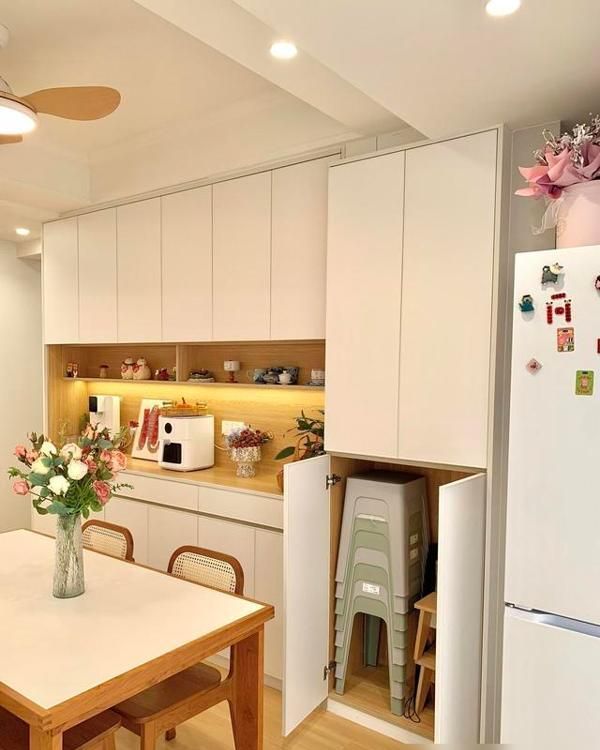 神仙木工打的餐边柜，真的好绝啊，快来抄作业！ - 家居知识