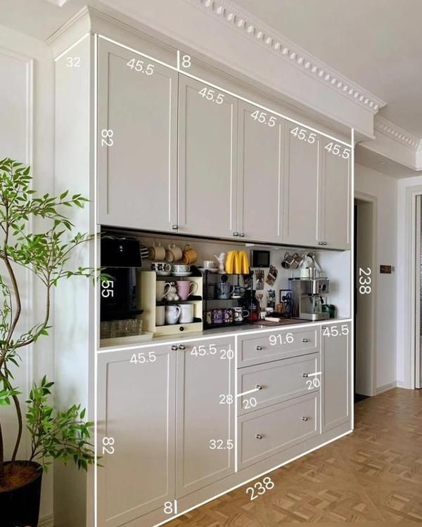 神仙木工打的餐边柜，真的好绝啊，快来抄作业！ - 家居知识