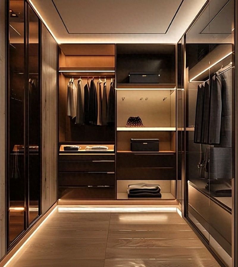 精致衣帽间设计，第三个方案简直惊艳！