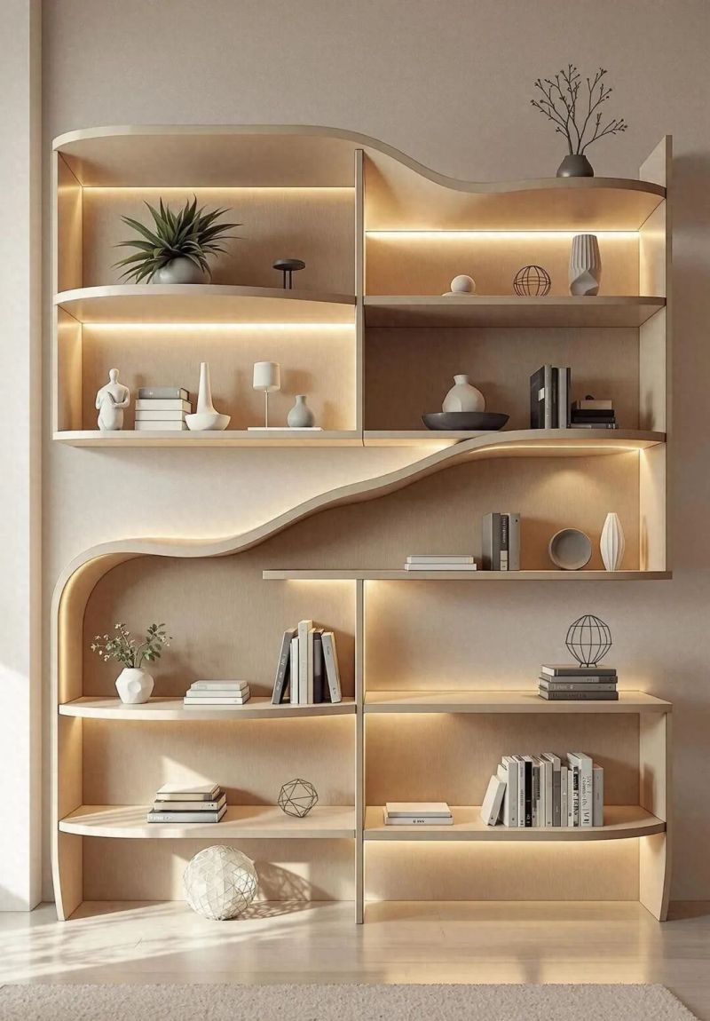 设计感书架灵感 | 空间美学=功能 + 艺术 - 家居知识