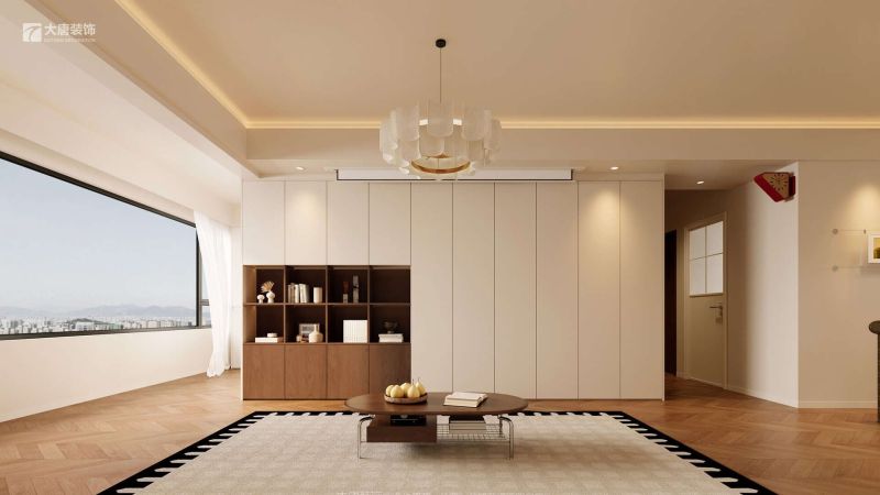 株洲装修设计：125㎡现代中古风装修，呼吸感的家 - 家居知识