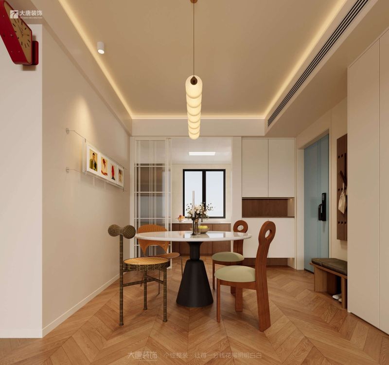 株洲装修设计：125㎡现代中古风装修，呼吸感的家 - 家居知识