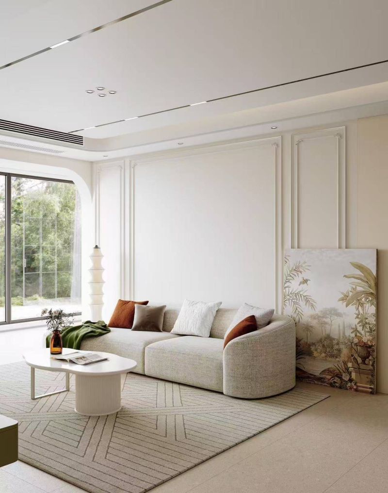 柔和色调与巧思布局，打造舒适现代家 - 家居知识