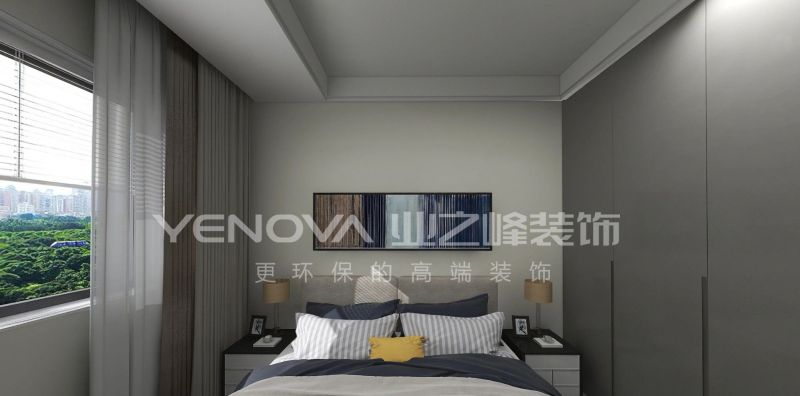 唐山水山金域蓝湾125平方米现代简约风格装修效果案例|业之峰装饰 - 家居知识