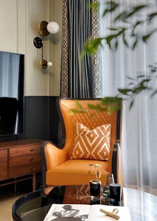 85㎡美式轻奢风装修，优雅高级尽显品味