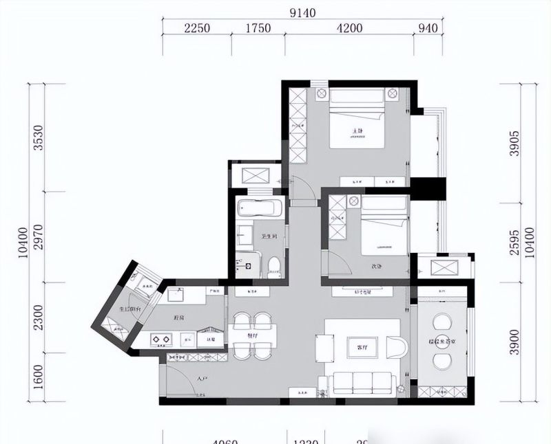 发现一85㎡美式轻奢风，那叫一个优雅高级，太有品味了，晒一晒 - 家居知识