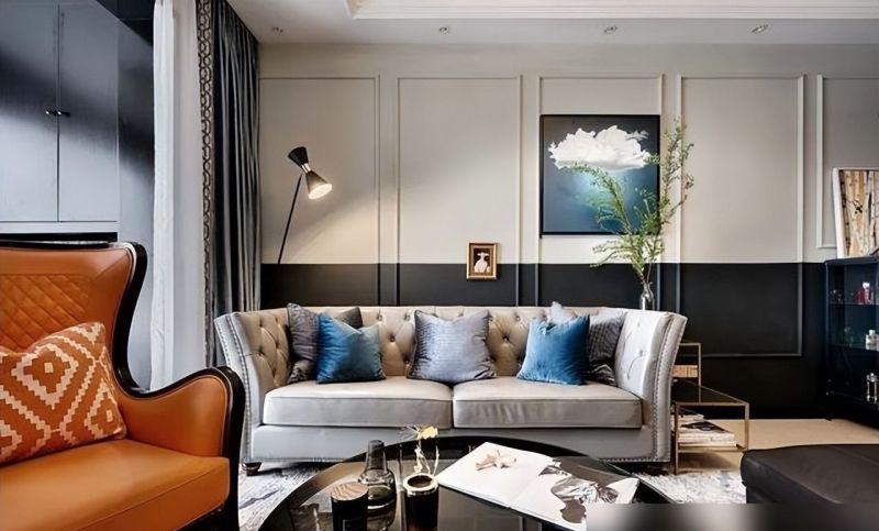 发现一85㎡美式轻奢风，那叫一个优雅高级，太有品味了，晒一晒 - 家居知识