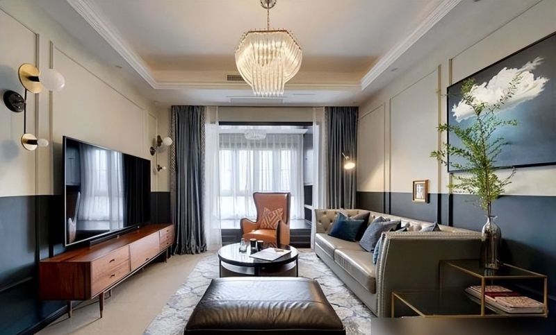 发现一85㎡美式轻奢风，那叫一个优雅高级，太有品味了，晒一晒 - 家居知识