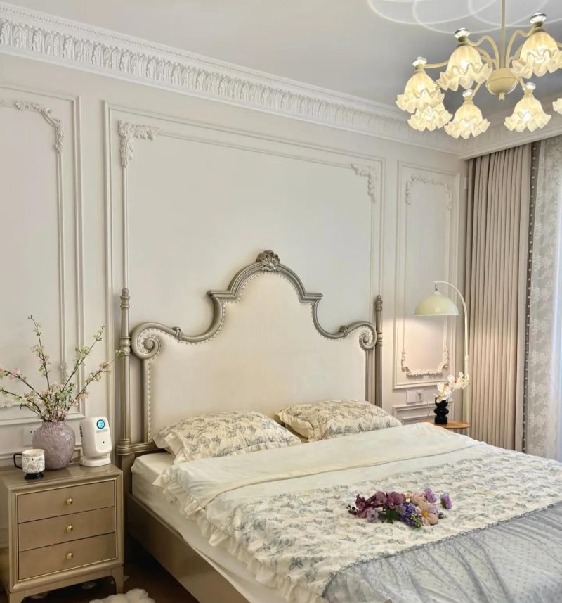法式奶油风装修案例：普通住宅装出庄园既视感 - 家居知识