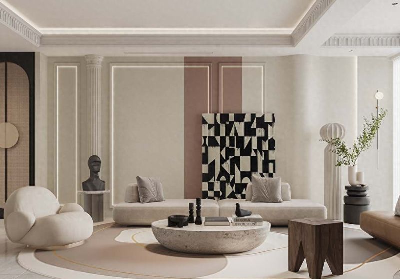 260㎡美式奶油风新家，奶呼呼的治愈系空间！