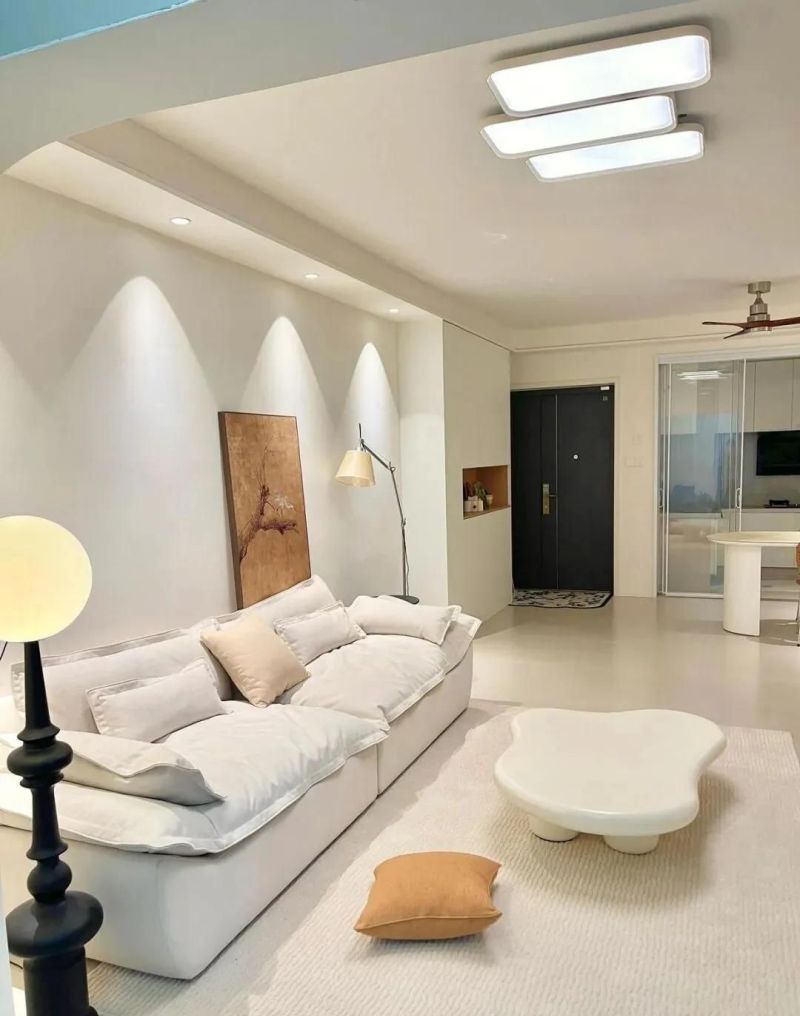 超显大的极简奶油风，装出了一种与世无争的真实感 - 家居知识