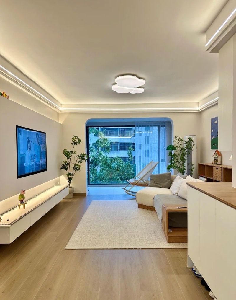 我的温馨小家，奶油原木风真的太舒服了 - 家居知识