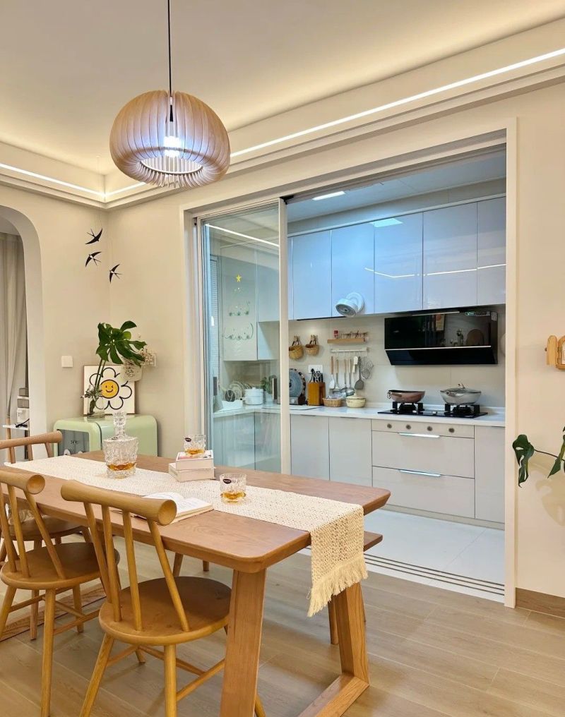 我的温馨小家，奶油原木风真的太舒服了 - 家居知识