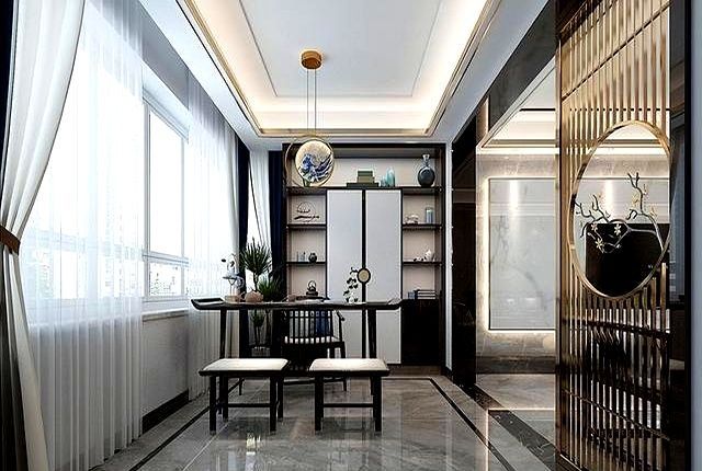 175平米的新中式风格，看到客厅后，被深深吸引，大气和韵味并存 - 家居知识