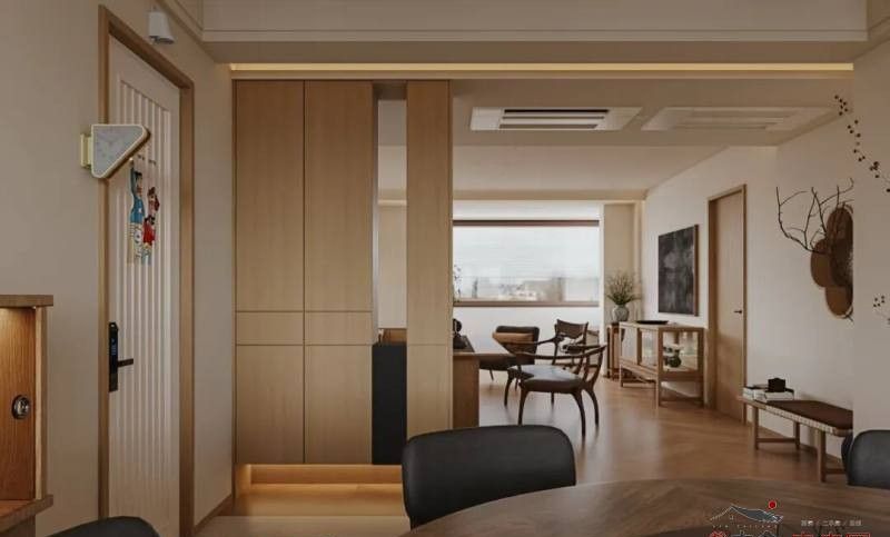新中式融合极简风！太仓阳光北苑老房重新装修案例分享 - 家居知识