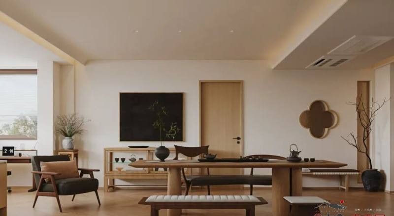 新中式融合极简风！太仓阳光北苑老房重新装修案例分享 - 家居知识