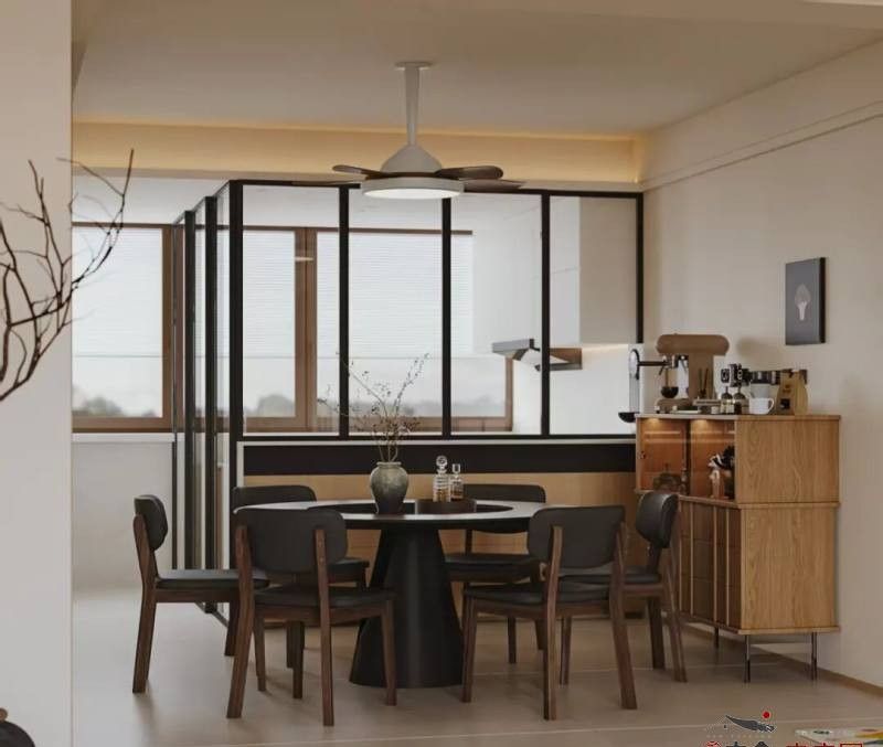 新中式融合极简风！太仓阳光北苑老房重新装修案例分享 - 家居知识