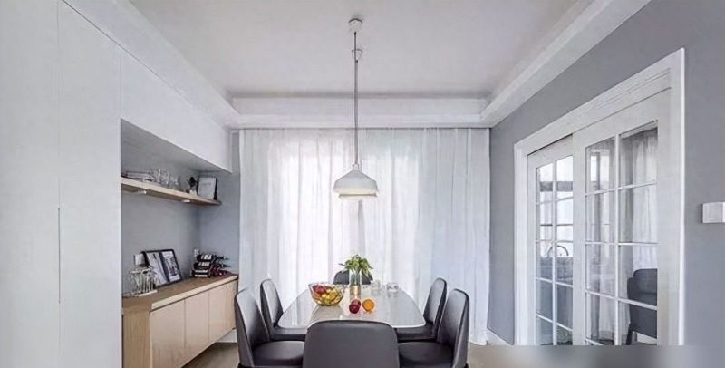 谁说北欧风只能小清新？140平北欧风大三居，沉稳大气还超实用！