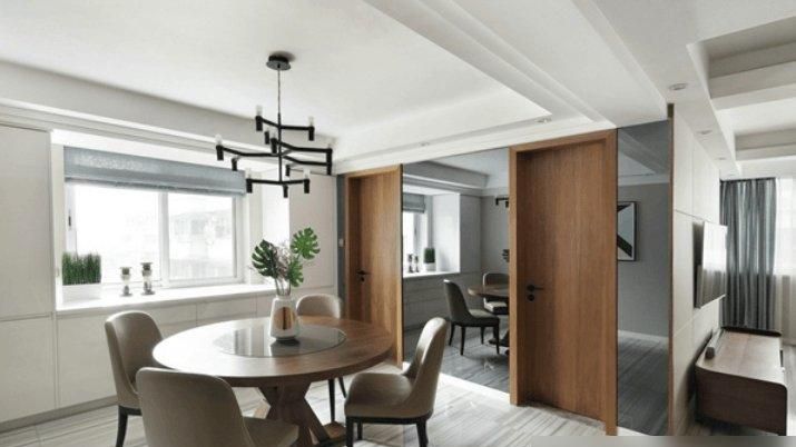 130㎡北欧浪漫婚房，家具全是原木色，效果越看越顺眼，很温馨 - 家居知识