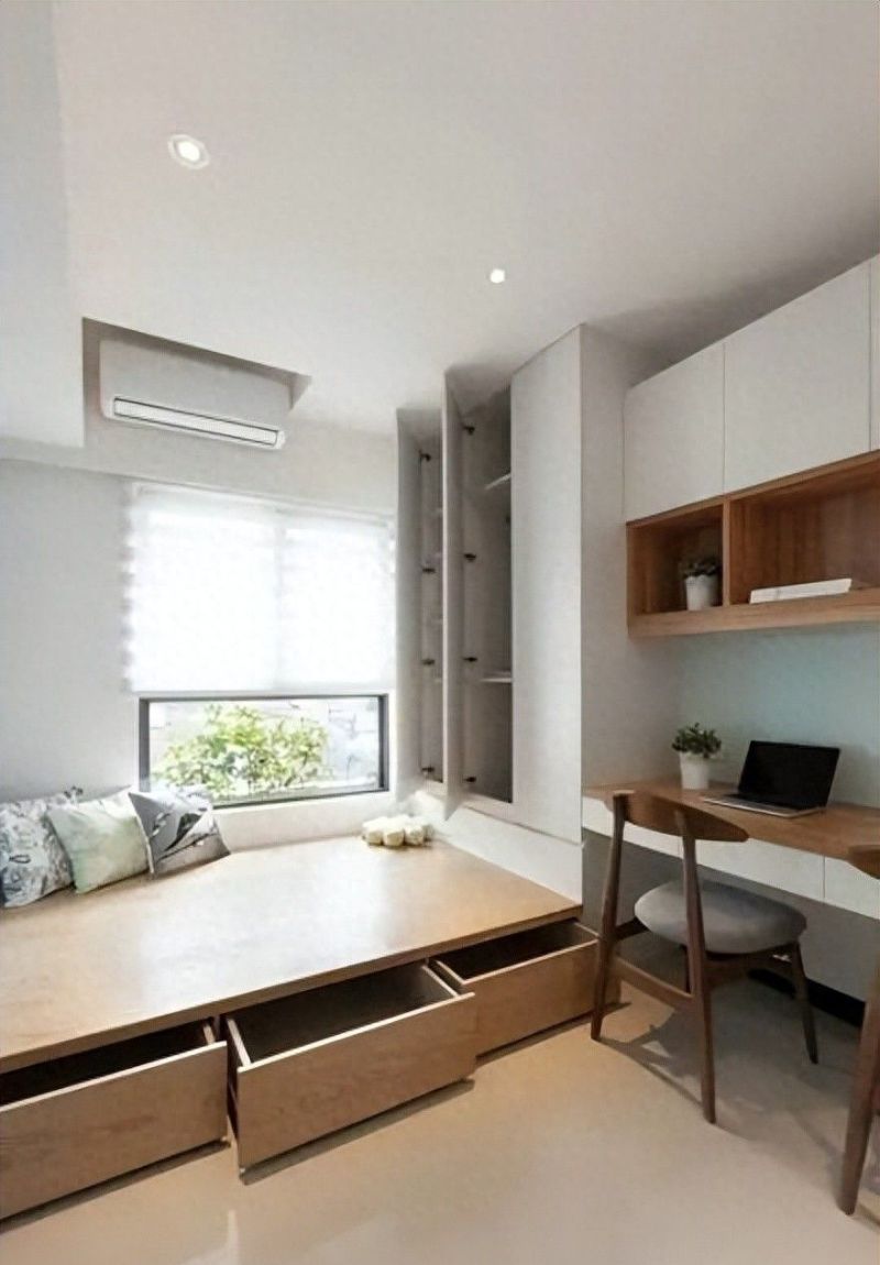 10款多功能连柜榻榻米，小户型收纳休闲办公三合一