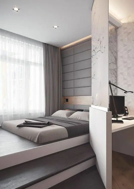 10 款连柜榻榻米：收纳休闲、办公全兼顾，小户型也能高效利用空间 - 家居知识