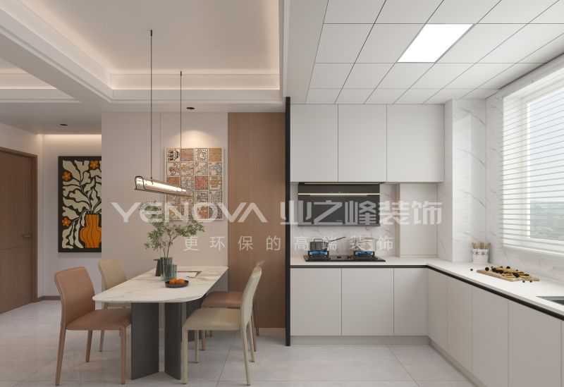 唐山金山壹号140平方米现代轻奢风格装修效果案例|业之峰装饰 - 家居知识