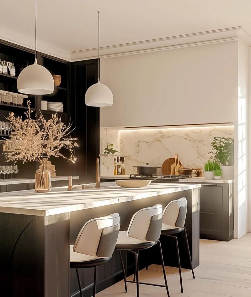 “现代轻奢揉着自然柔意” 的治愈美学，往那蜷着，时间都能慢半拍 - 家居知识