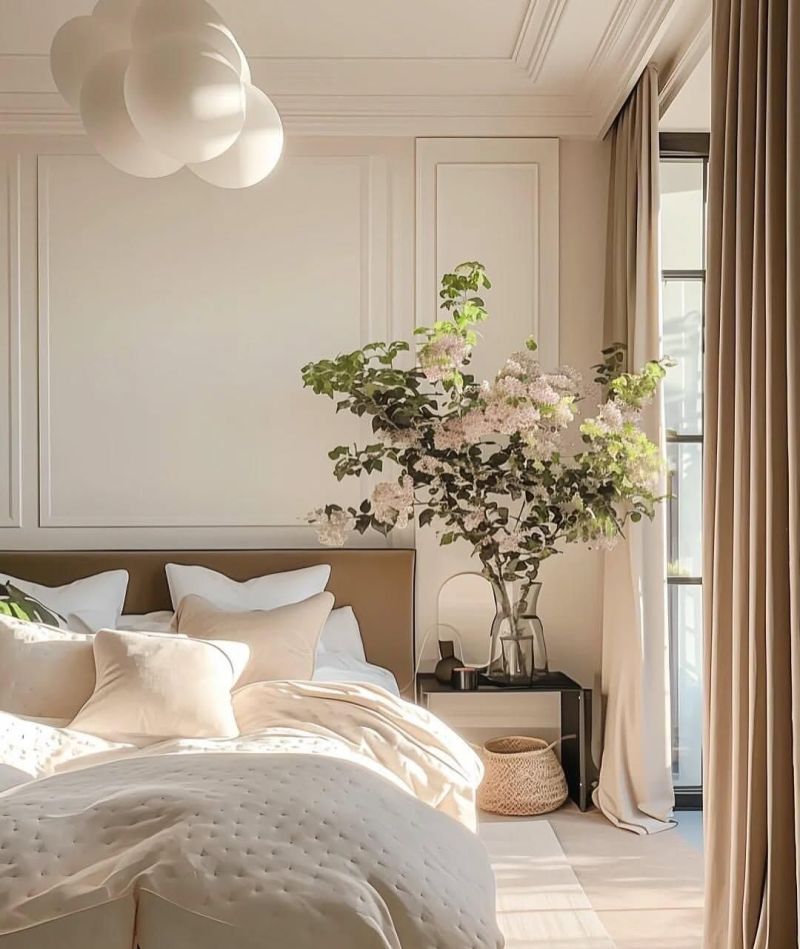 “现代轻奢揉着自然柔意” 的治愈美学，往那蜷着，时间都能慢半拍 - 家居知识