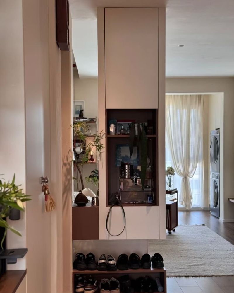 进门没有玄关的户型该怎么设计？看了网友家的设计后，果断抄作业 - 家居知识