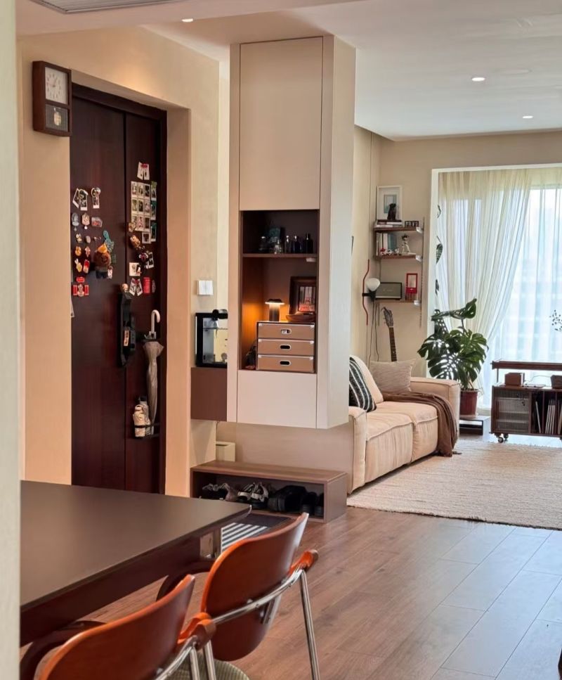 进门没有玄关的户型该怎么设计？看了网友家的设计后，果断抄作业 - 家居知识