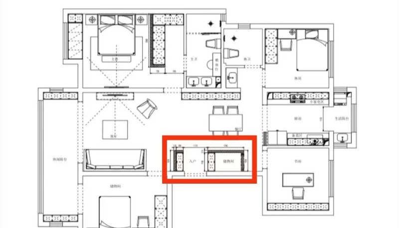 进门没有玄关的户型该怎么设计？看了网友家的设计后，果断抄作业 - 家居知识