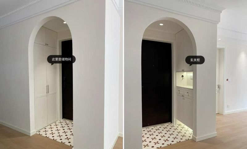 进门没有玄关的户型该怎么设计？看了网友家的设计后，果断抄作业 - 家居知识