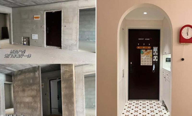 进门没有玄关的户型该怎么设计？看了网友家的设计后，果断抄作业 - 家居知识