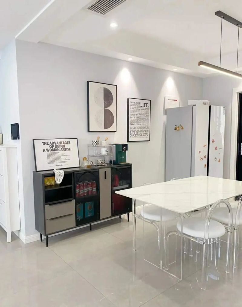 110㎡现代简约风案例：客厅电视墙人见人夸，每处细节都显大方 - 家居知识