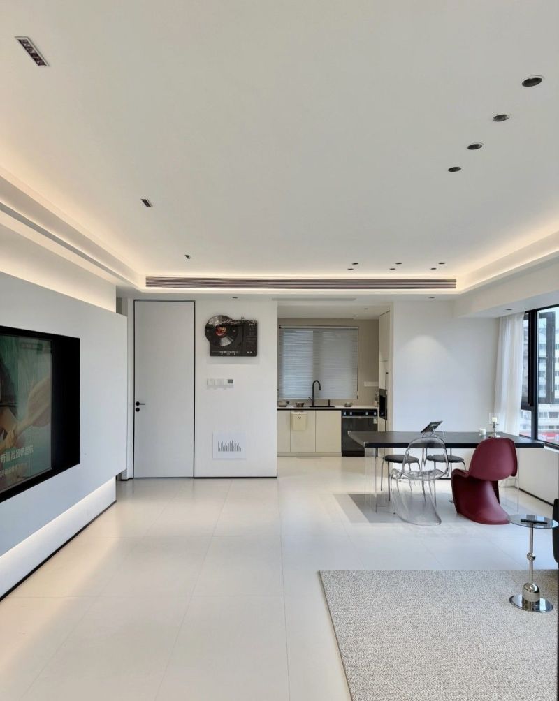 普通人抄作业！10w搞定110㎡黑白极简风小家，高级又实用，晒晒 - 家居知识