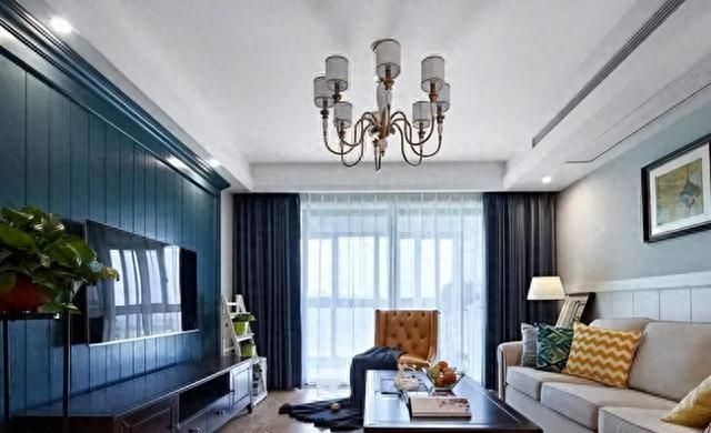 110㎡美式风新家，客厅优雅高级，儿童房榻榻米设计超实用