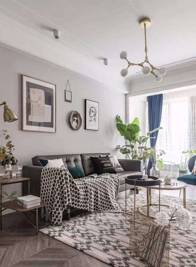 这是我见过最温馨的北欧风，满屋子的阳光和绿植！一进屋就迷住了 - 家居知识