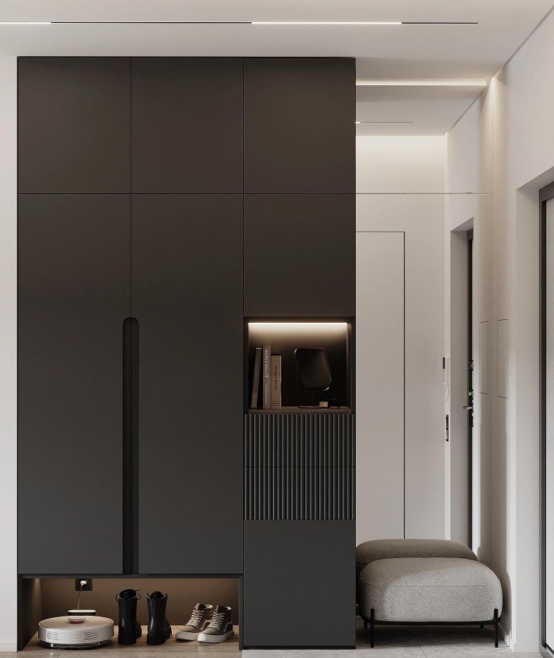 解锁鞋柜设计密码，色彩搭配让入户美到犯规 - 家居知识