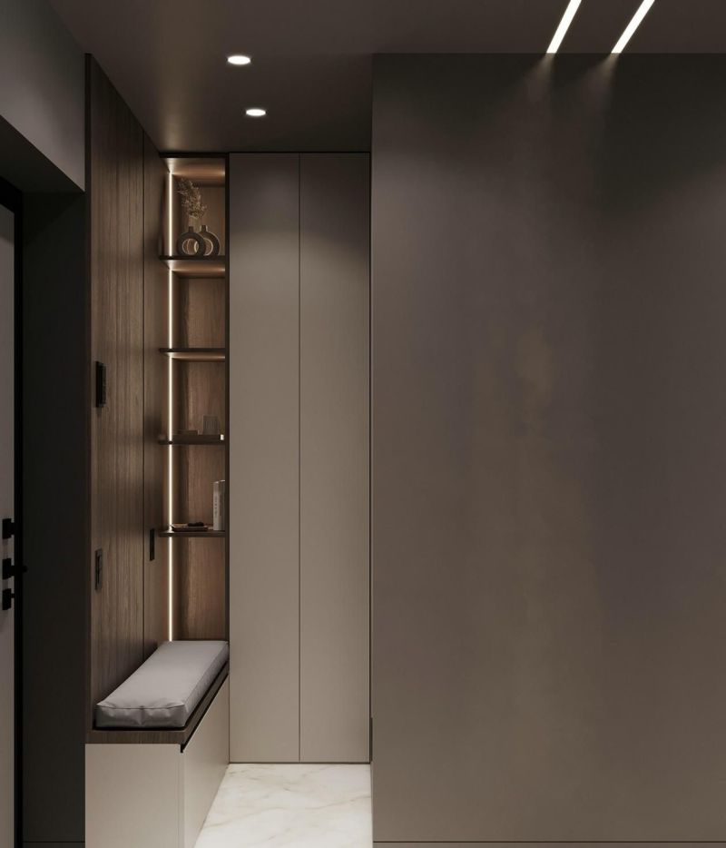 解锁鞋柜设计密码，色彩搭配让入户美到犯规 - 家居知识