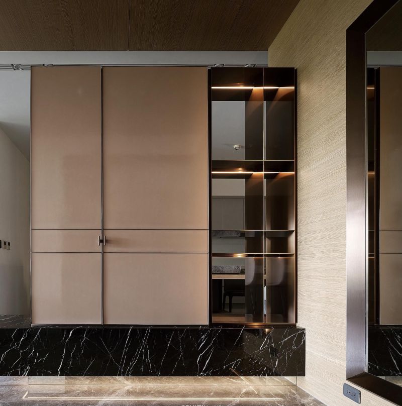 解锁鞋柜设计密码，色彩搭配让入户美到犯规 - 家居知识