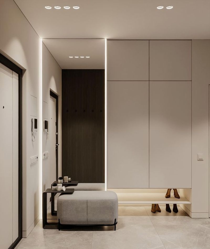 解锁鞋柜设计密码，色彩搭配让入户美到犯规 - 家居知识