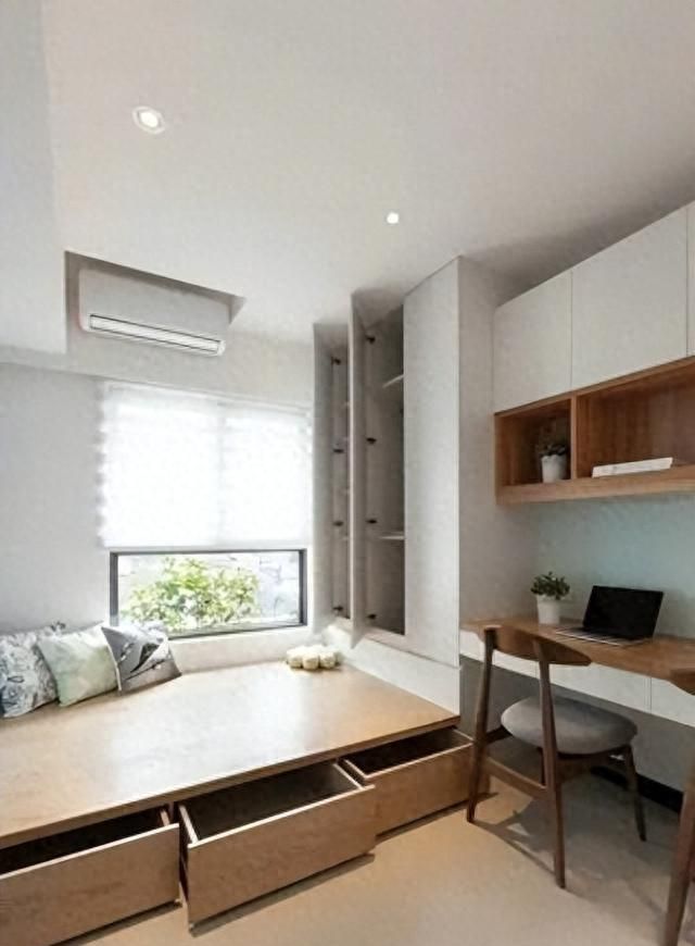 10款多功能连柜榻榻米，小户型收纳休闲办公三合一