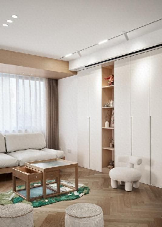 简约风美家入住1年仍窗明几净，治愈系整洁引网友赞叹