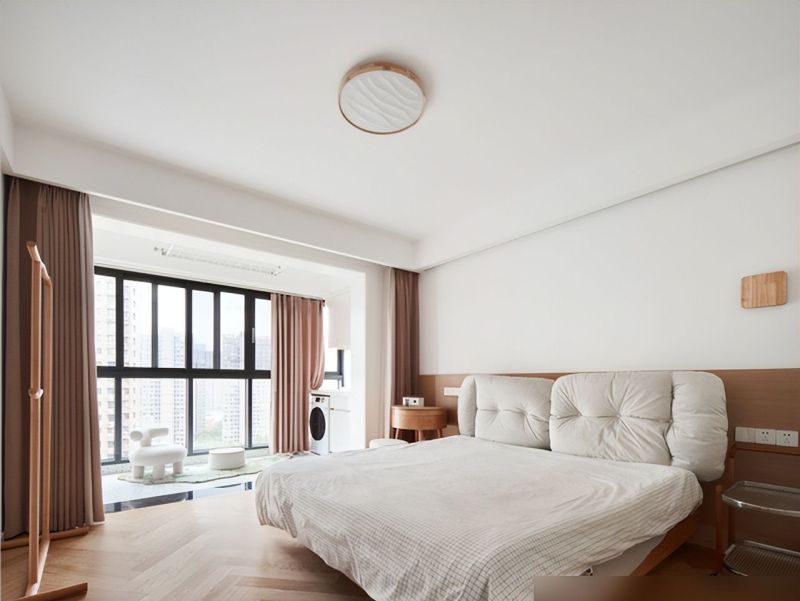 她晒出简约风美家，入住1年依旧干净整洁，窗明几净，看着好治愈 - 家居知识