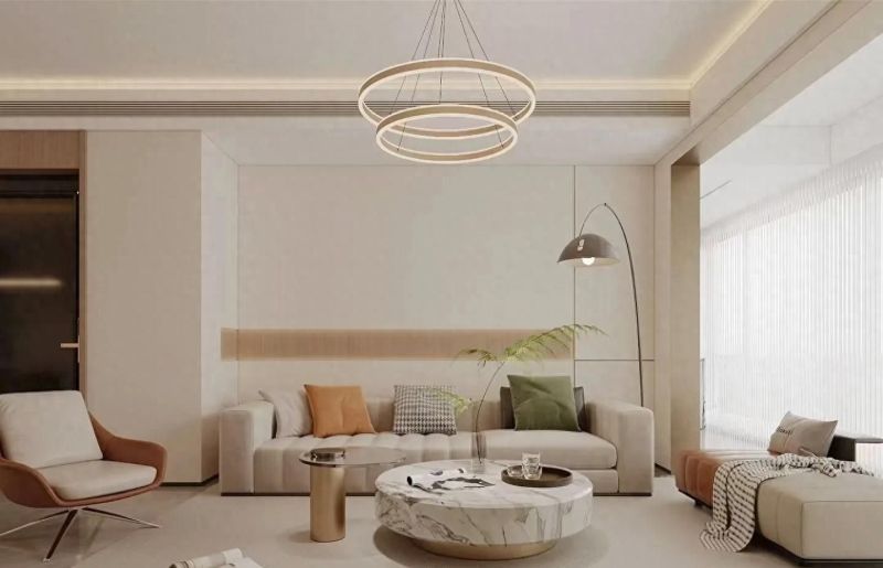 暖调现代简约家装，打造温馨舒适的生活空间