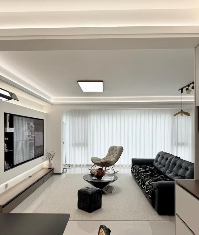 不顾家人反对，坚持装极简风，装好后反而显得高级又温馨，晒晒 - 家居知识