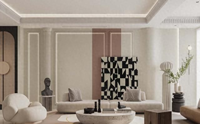 260㎡美式奶油风新家，奶呼呼的治愈系装修太心动！