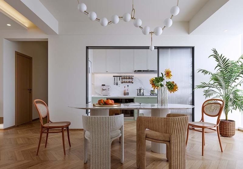 140㎡轻法式装修|奶油质感的治愈与惬意！ - 家居知识